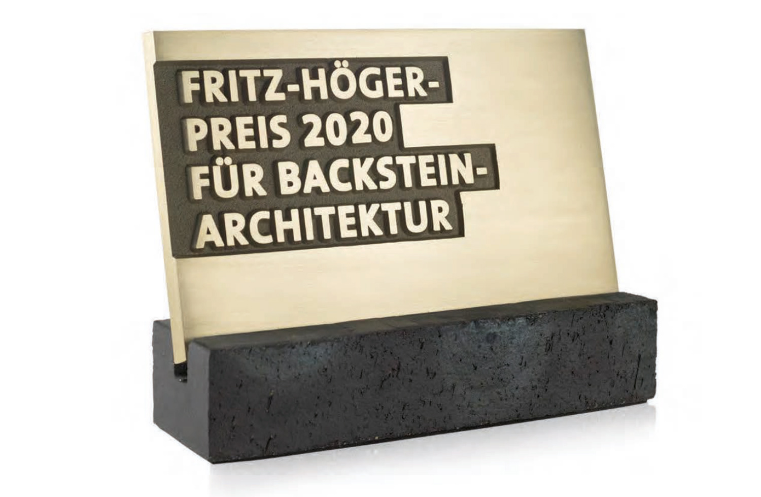 Trophy Fritz Höger Award 2020 for Brick Architecture