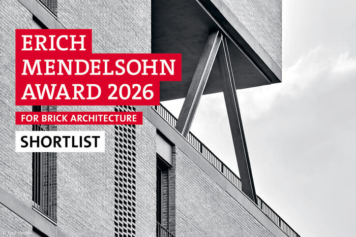 Keyvisual of the Erich Mendelsohn Award
