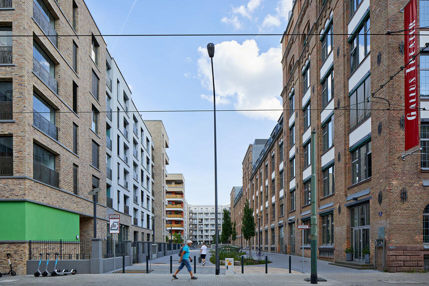 Wohnquartier Kleyerstraße in Frankfurt am Main