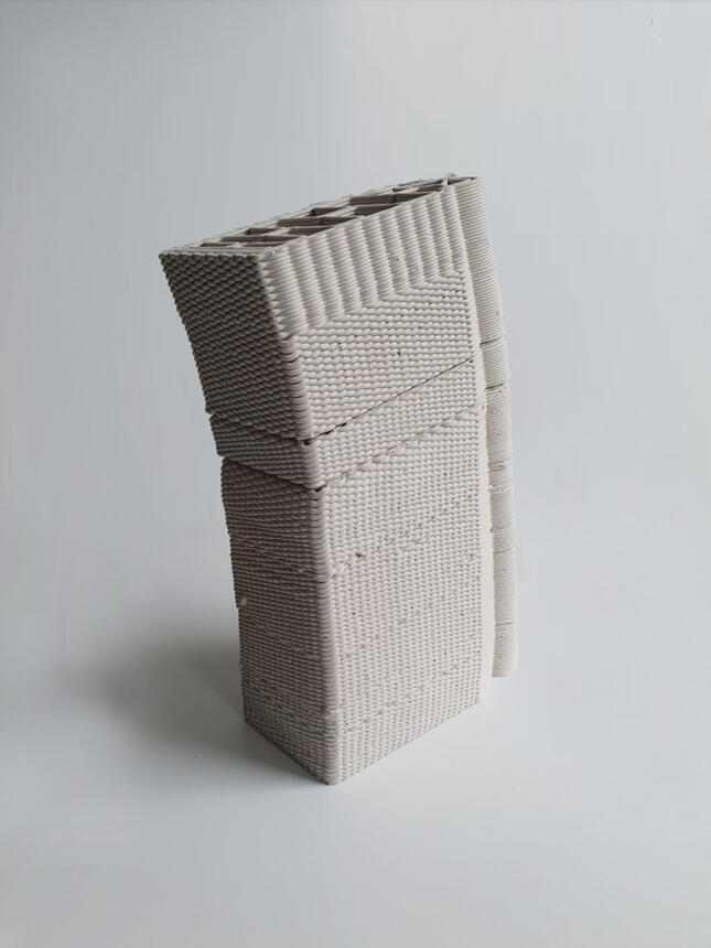 Intervention an der Potsdamer Garnisonkirche, 3D-Druck mit Ton, Wuppertal