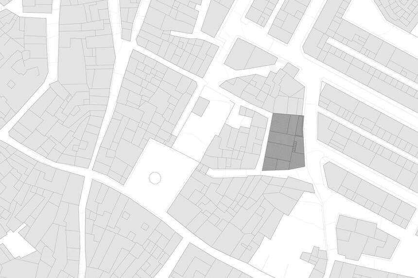 Auditorium Theatre in the old quarter of Illueca