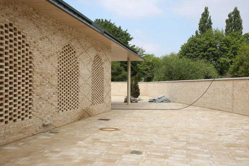 Muslimisches Wasch- und Gebetshaus Friedhof Finkenriek