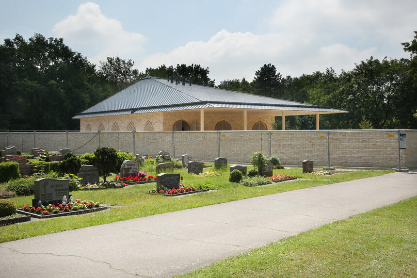 Muslimisches Wasch- und Gebetshaus Friedhof Finkenriek