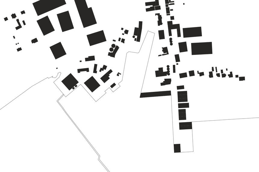 Lageplan Schwarzplan – Hafen Burgstaaken