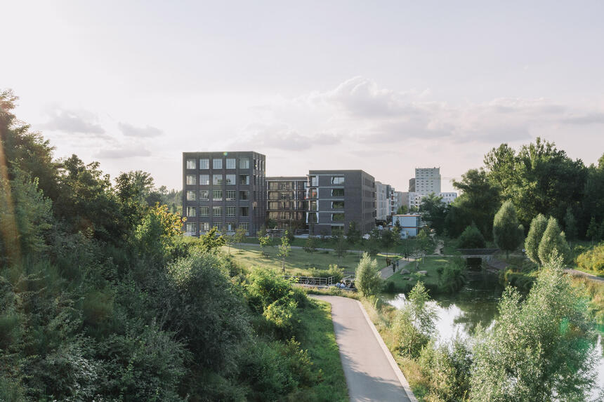 Lindenauer Hafen Leipzig