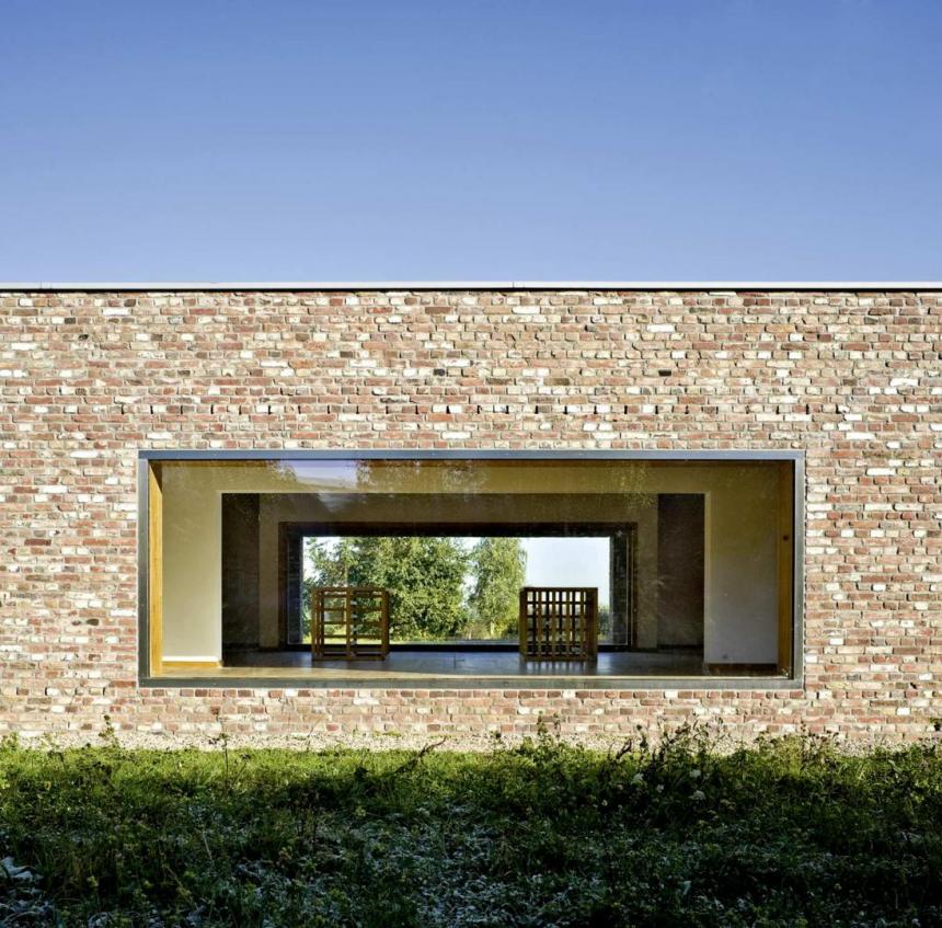 Siza-Pavillon Insel Hombroich 