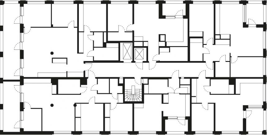 Grundriss OG 2 - 4