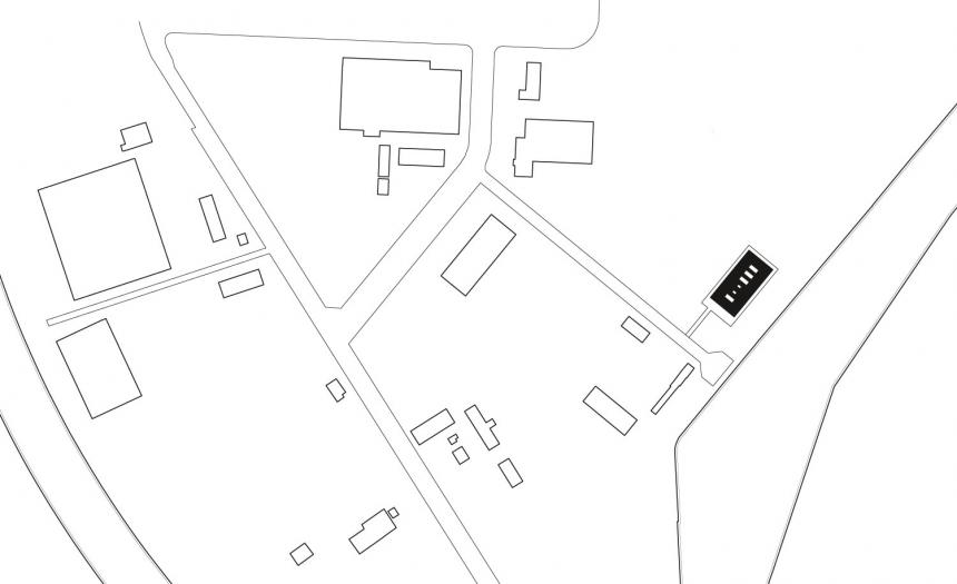 Plan Fabrik für Baukeramik
