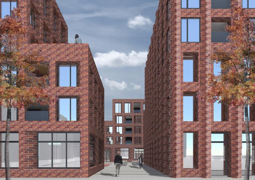 Das Backstein-Quartier ,Barrio Rojo‘