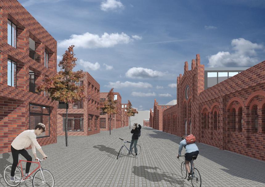 Das Backstein-Quartier ,Barrio Rojo‘