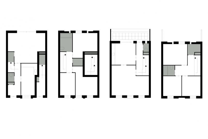 Houses with Two Doors