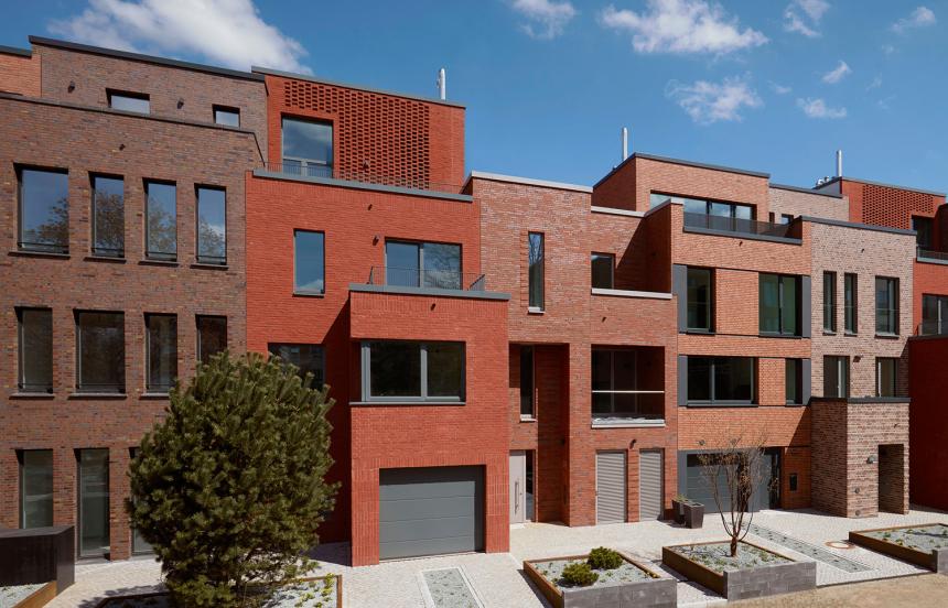 UpTownHouses – Eine Stadthauszeile