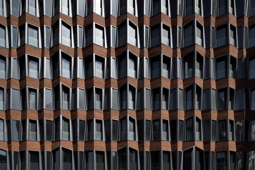 The residential building in Sadovye Kvartaly complex