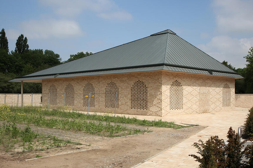Muslimisches Wasch- und Gebetshaus Friedhof Finkenriek (DE)