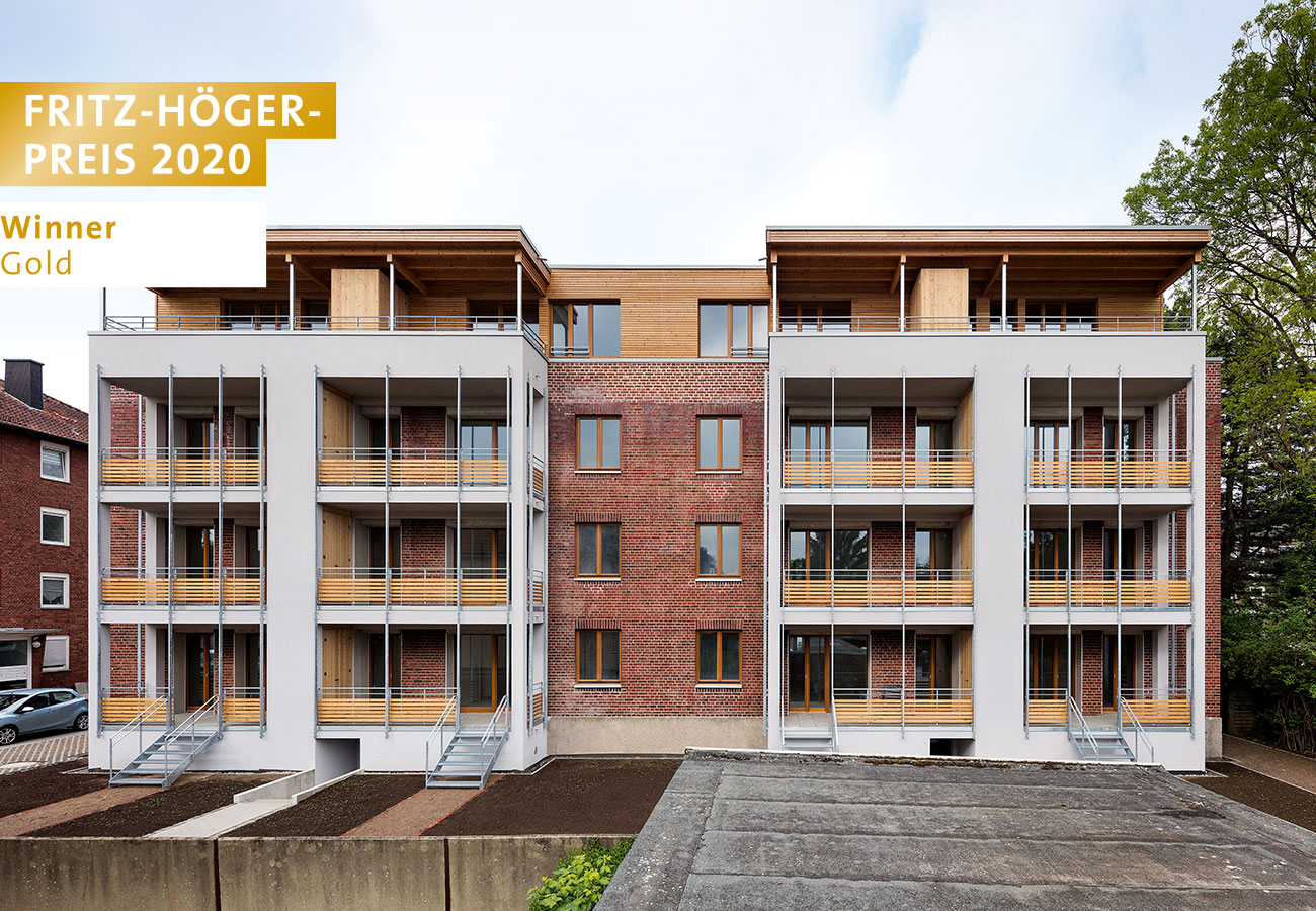 Wohnhaus Schifffahrter Damm | Reinhard Martin Architekten | Einreichung im Rahmen des Fritz-Höger-Preises 2020